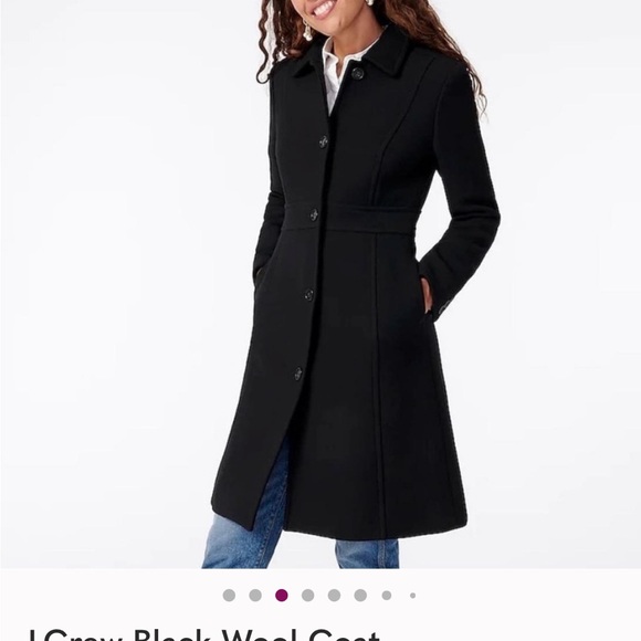 J. Crew Jackets & Blazers - J Crew Elegant Black Women's Coat 💕